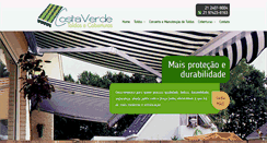 Desktop Screenshot of costaverdetoldosecoberturas.com